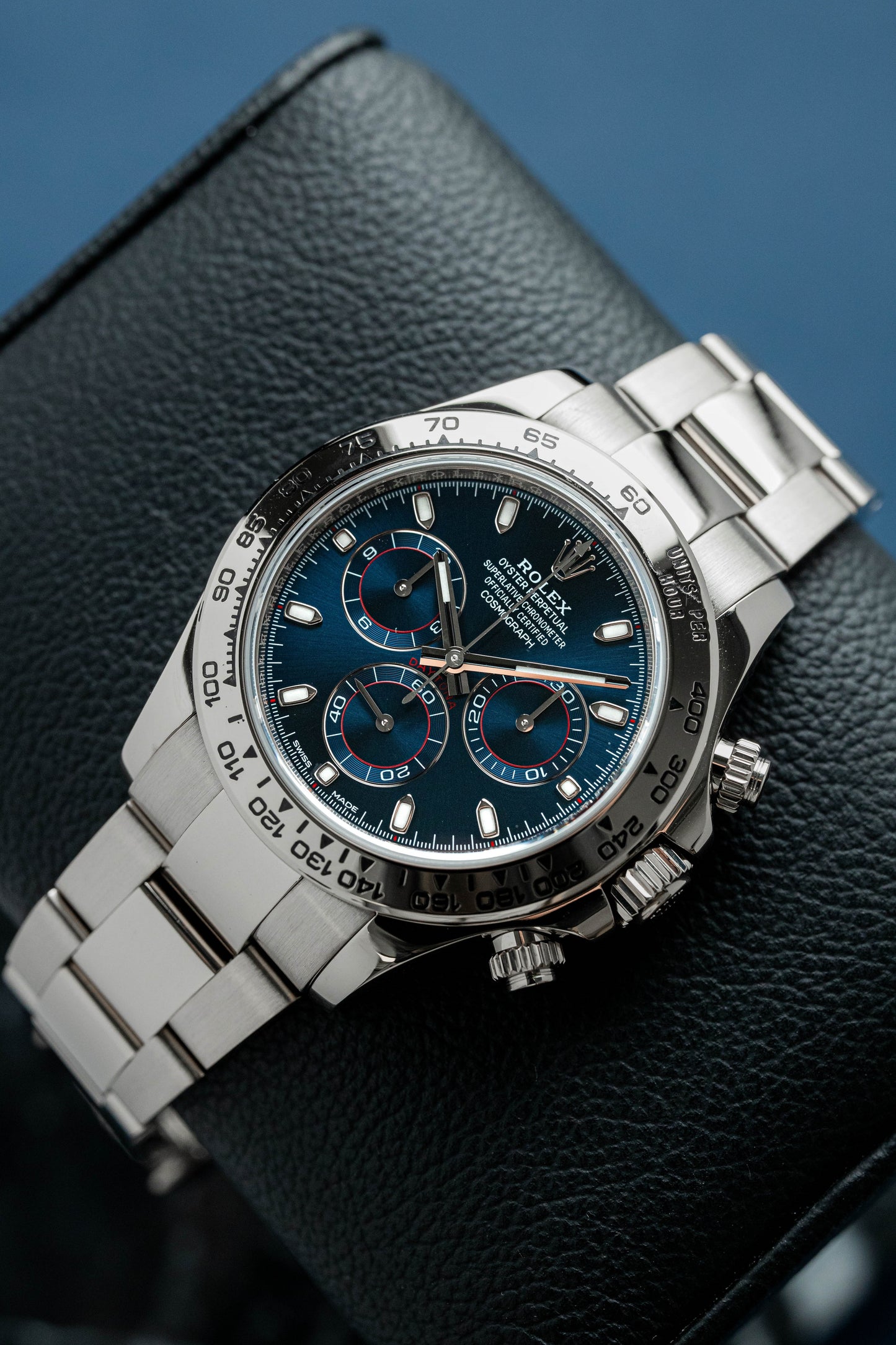 ROLEX DAYTONA "BLUE DIAL" REF: 116509