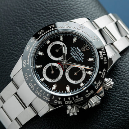 ROLEX DAYTONA "BLACK DIAL" REF: 116500LN