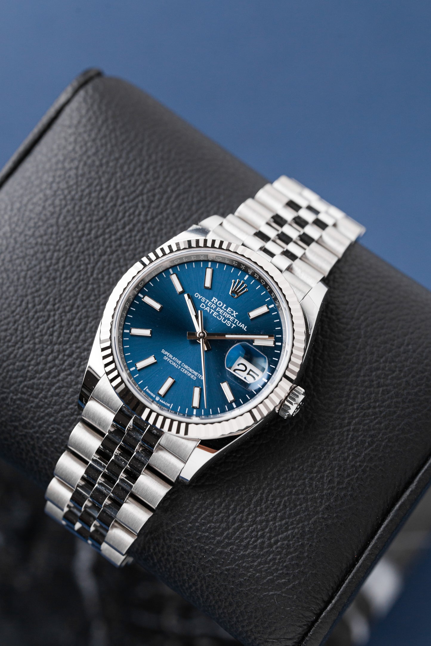 ROLEX DATEJUST 36 BLUE REF: 126234