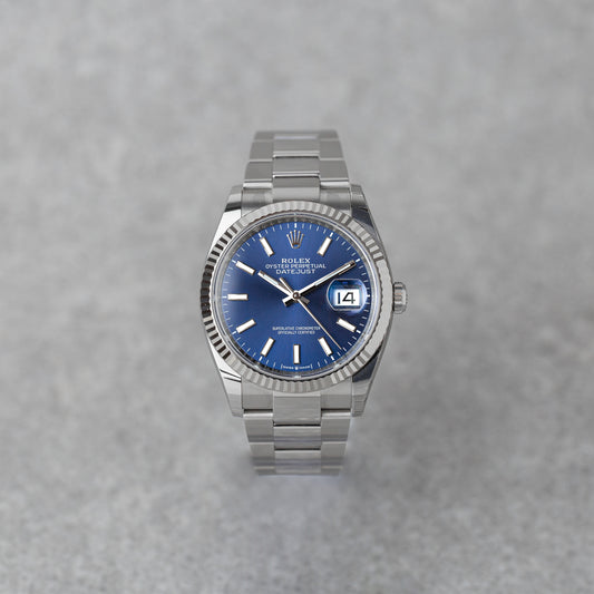 ROLEX DATEJUST 36 BLUE REF: 126234