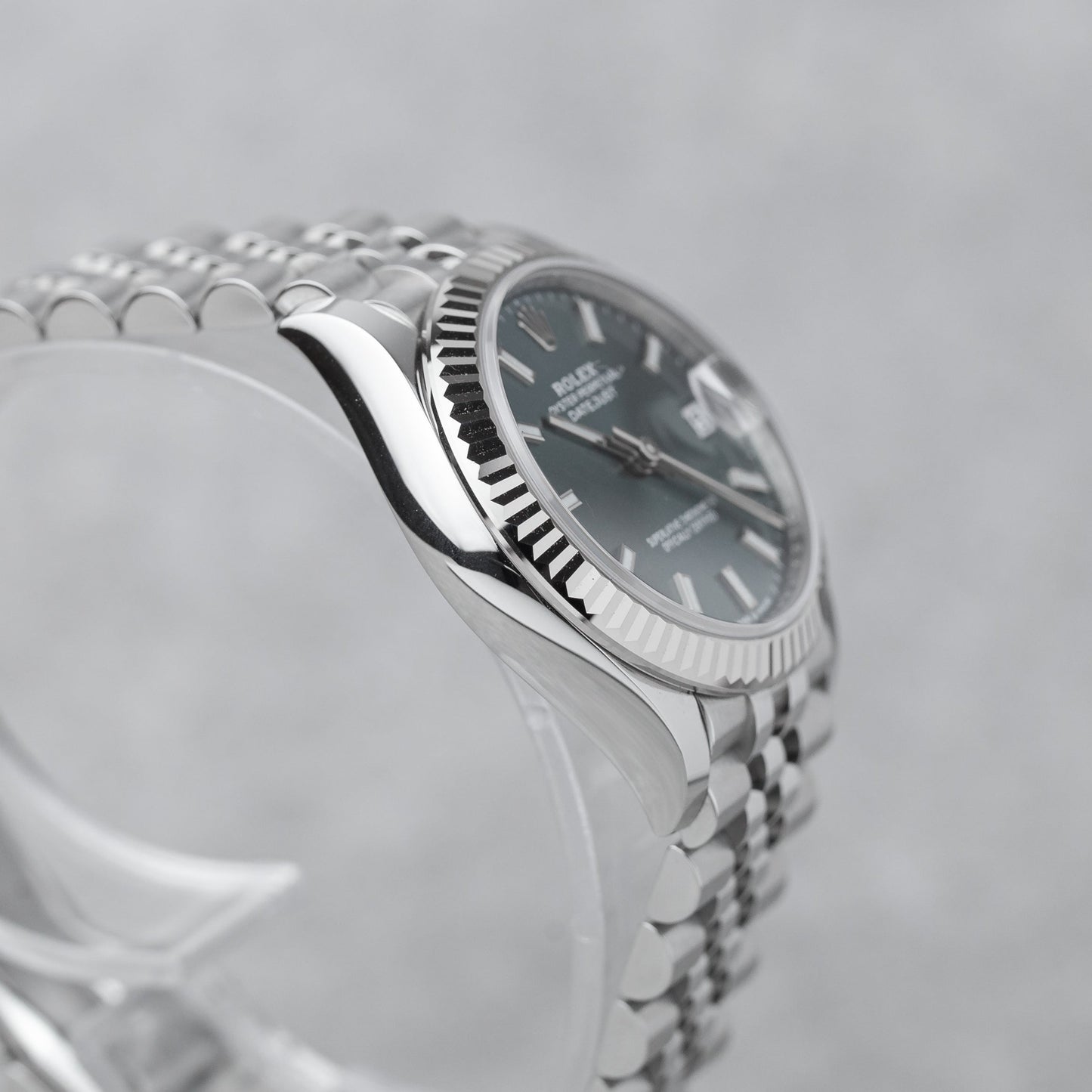 ROLEX DATEJUST 31 GREEN REF: 278274