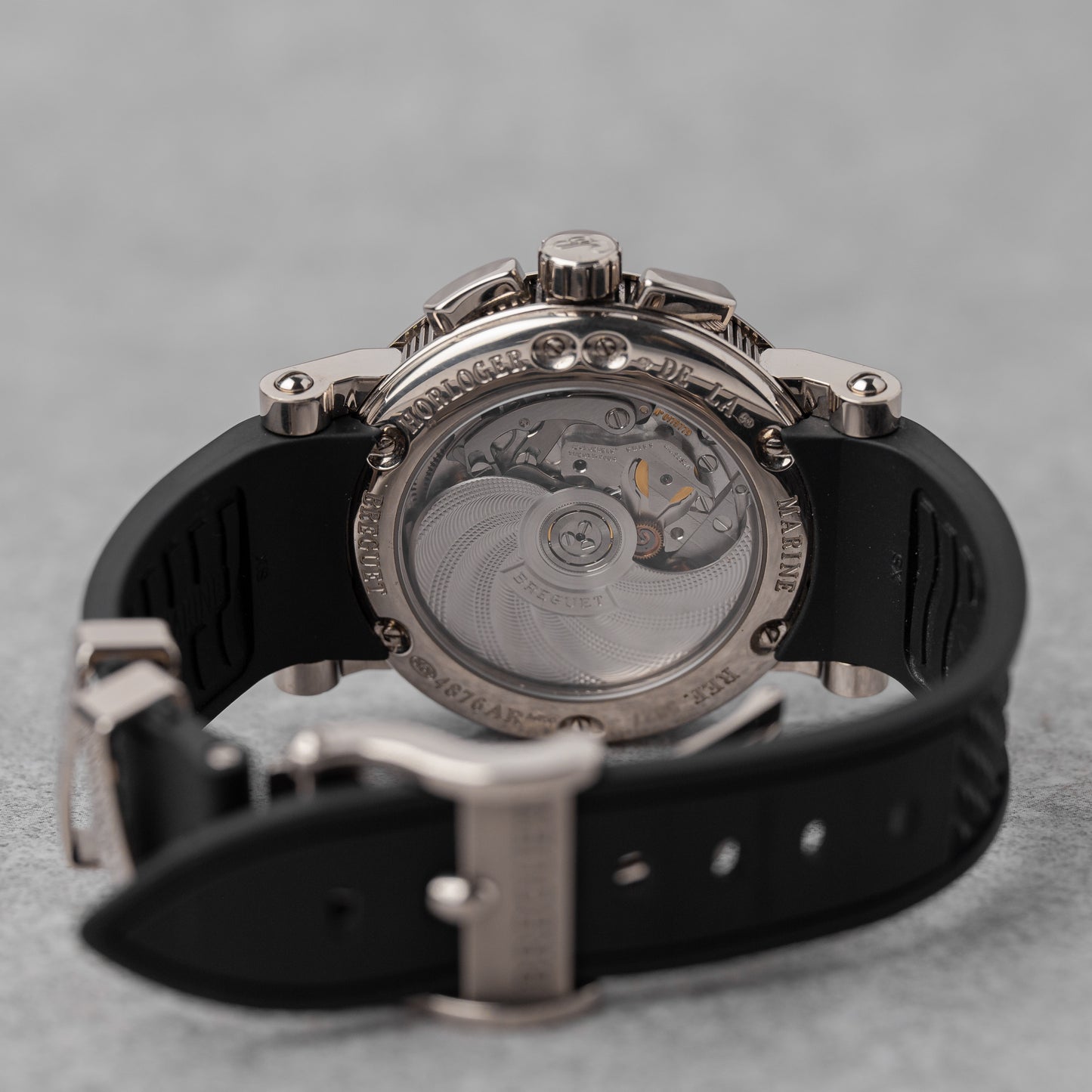 BREGUET MARINE CHRONOGRAPH REF: 5827BB/12/5ZU