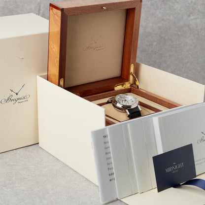 BREGUET MARINE CHRONOGRAPH REF: 5827BB/12/5ZU