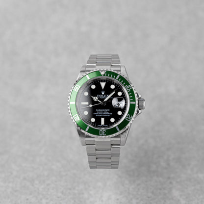 ROLEX SUBMARINER DATE "KERMIT" REF: 16610LV