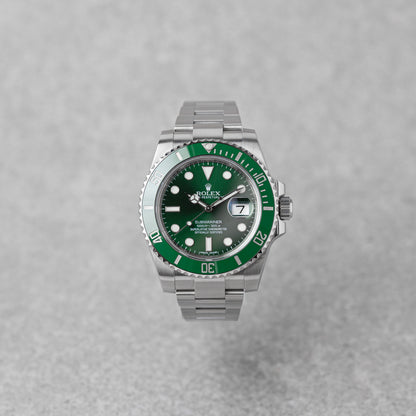 ROLEX SUBMARINER DATE 'HULK' REF: 116610LV