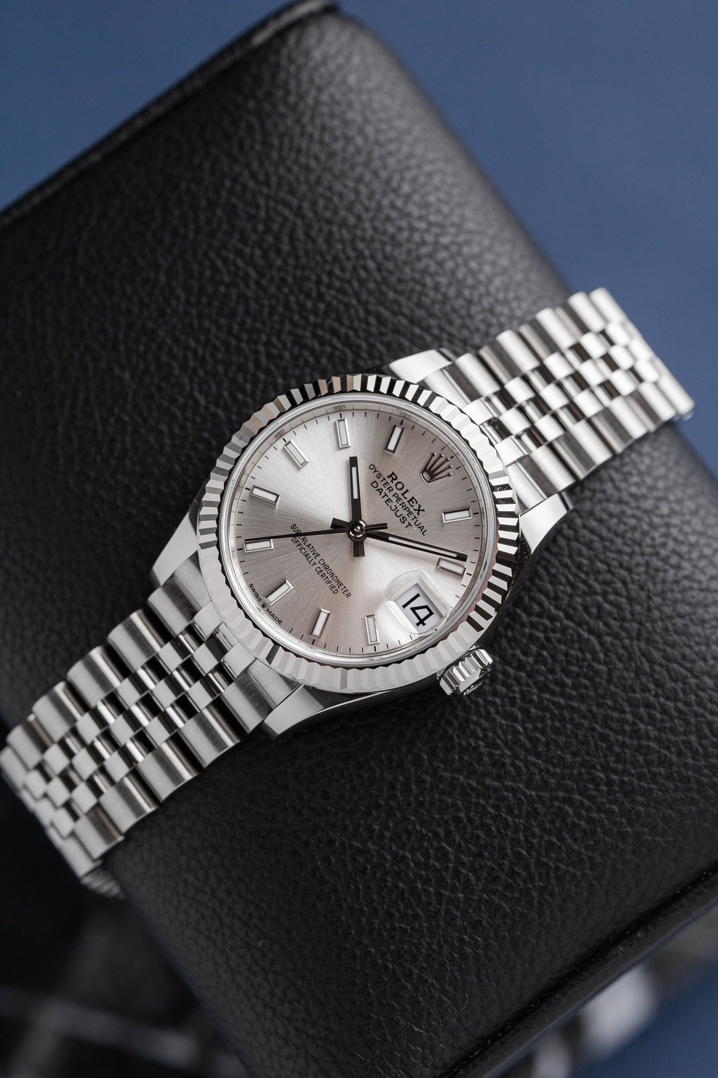 ROLEX DATEJUST 31 SILVER REF: 278274