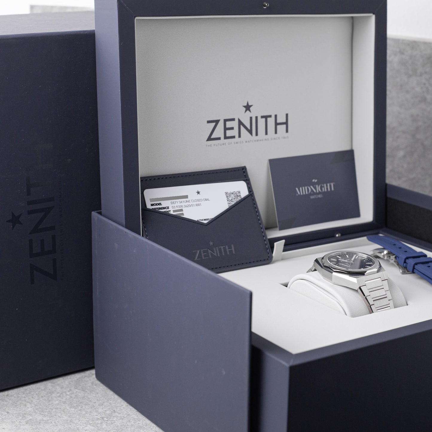 ZENITH DEFY SKYLINE BLUE REF: 03.9300.3620/51.I001