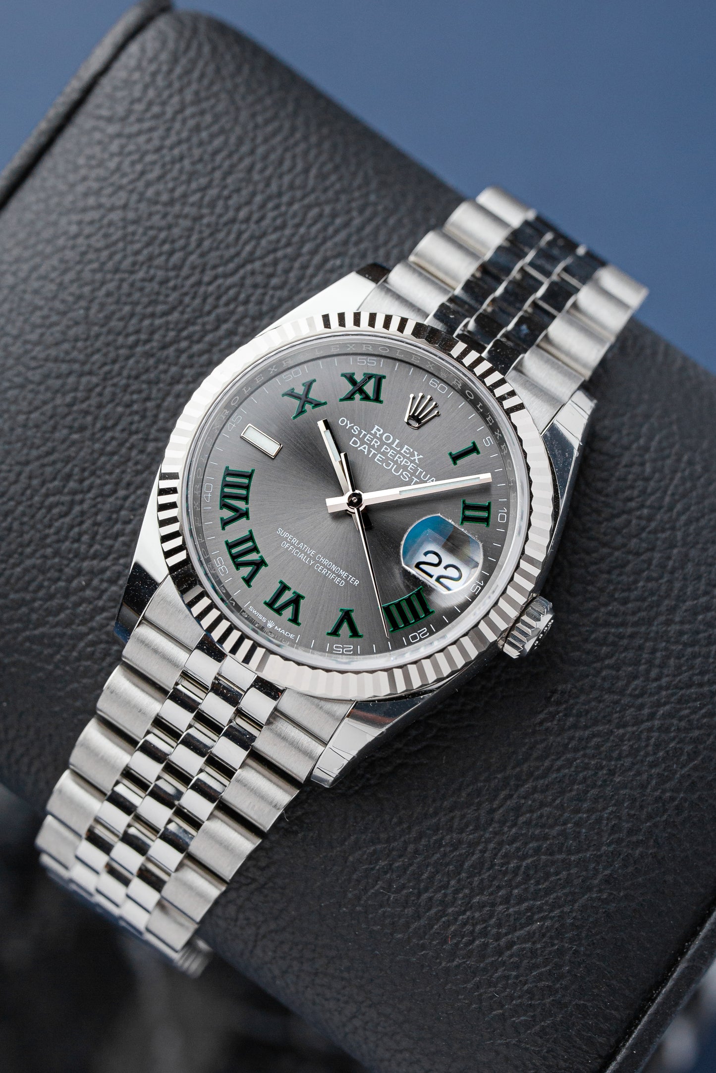 ROLEX DATEJUST 36 WIMBLEDON REF: 126234