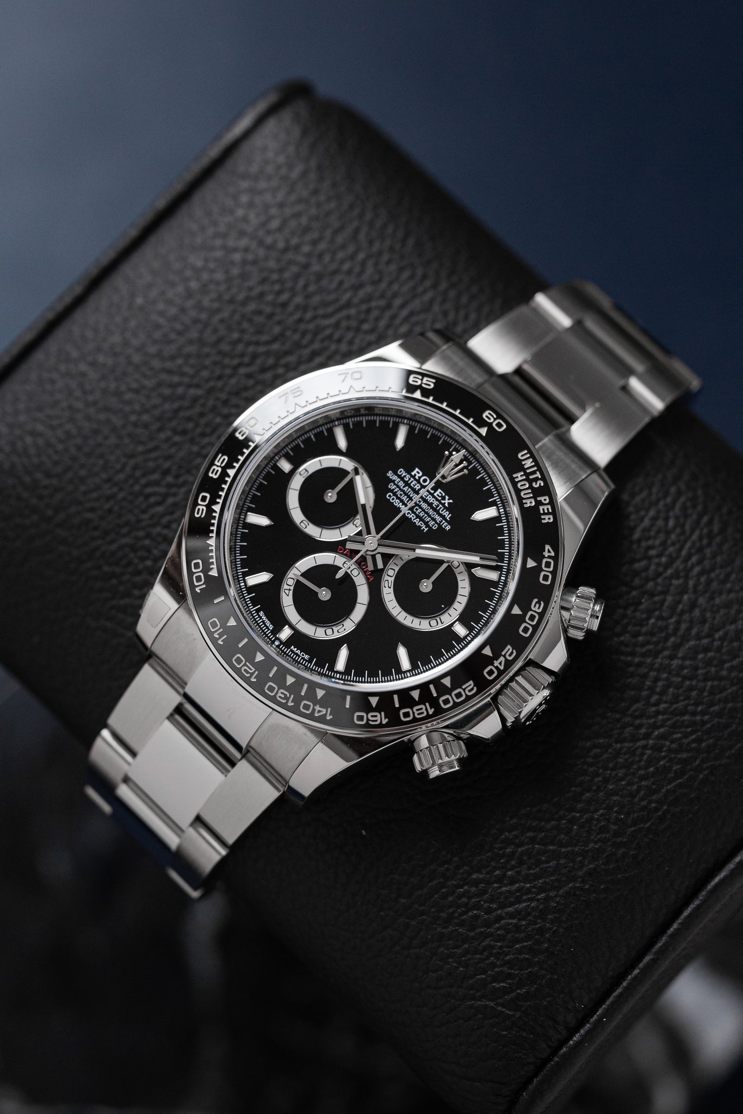 ROLEX DAYTONA "BLACK DIAL" REF: 126500LN