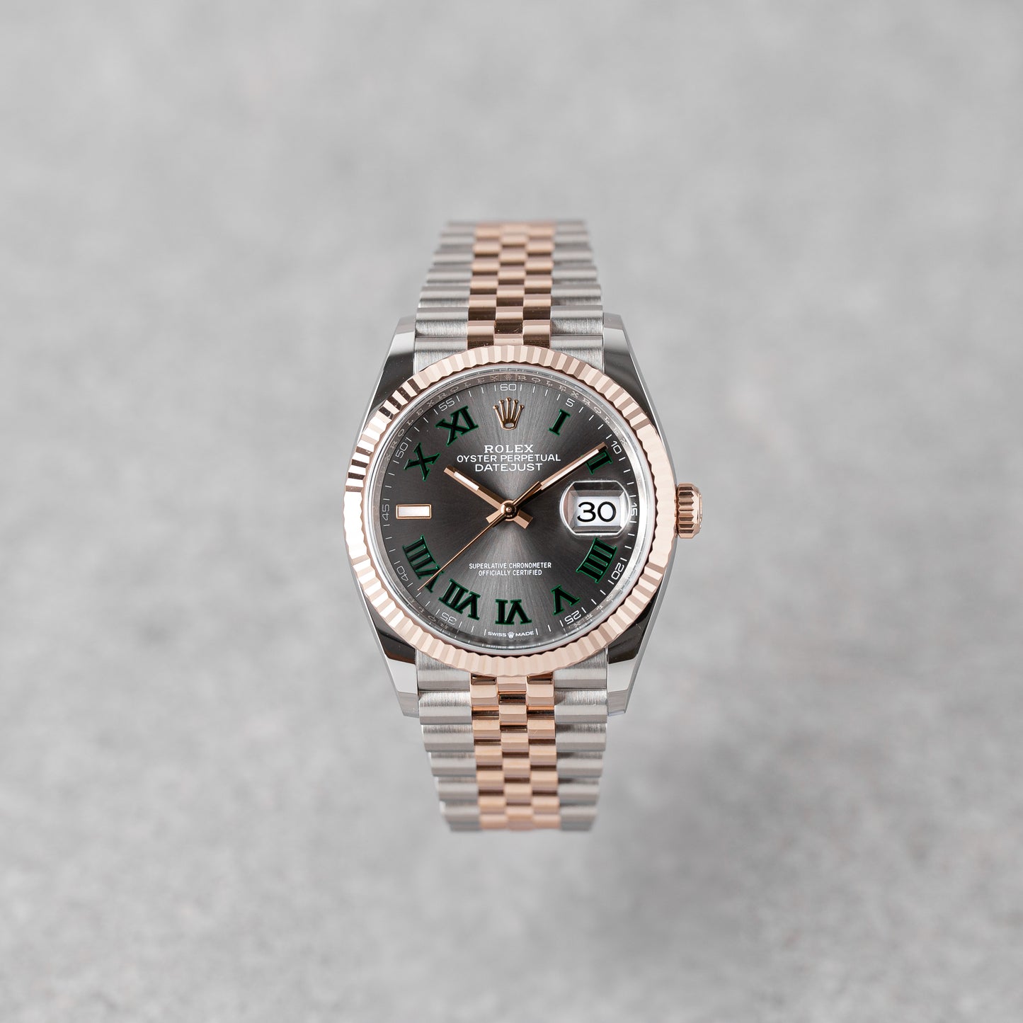 ROLEX DATEJUST 36 WIMBLEDON REF: 126231