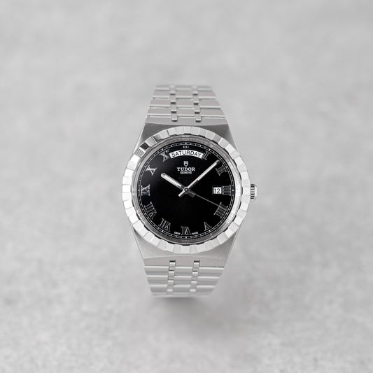 TUDOR ROYAL BLACK DIAL 41 REF: 28600