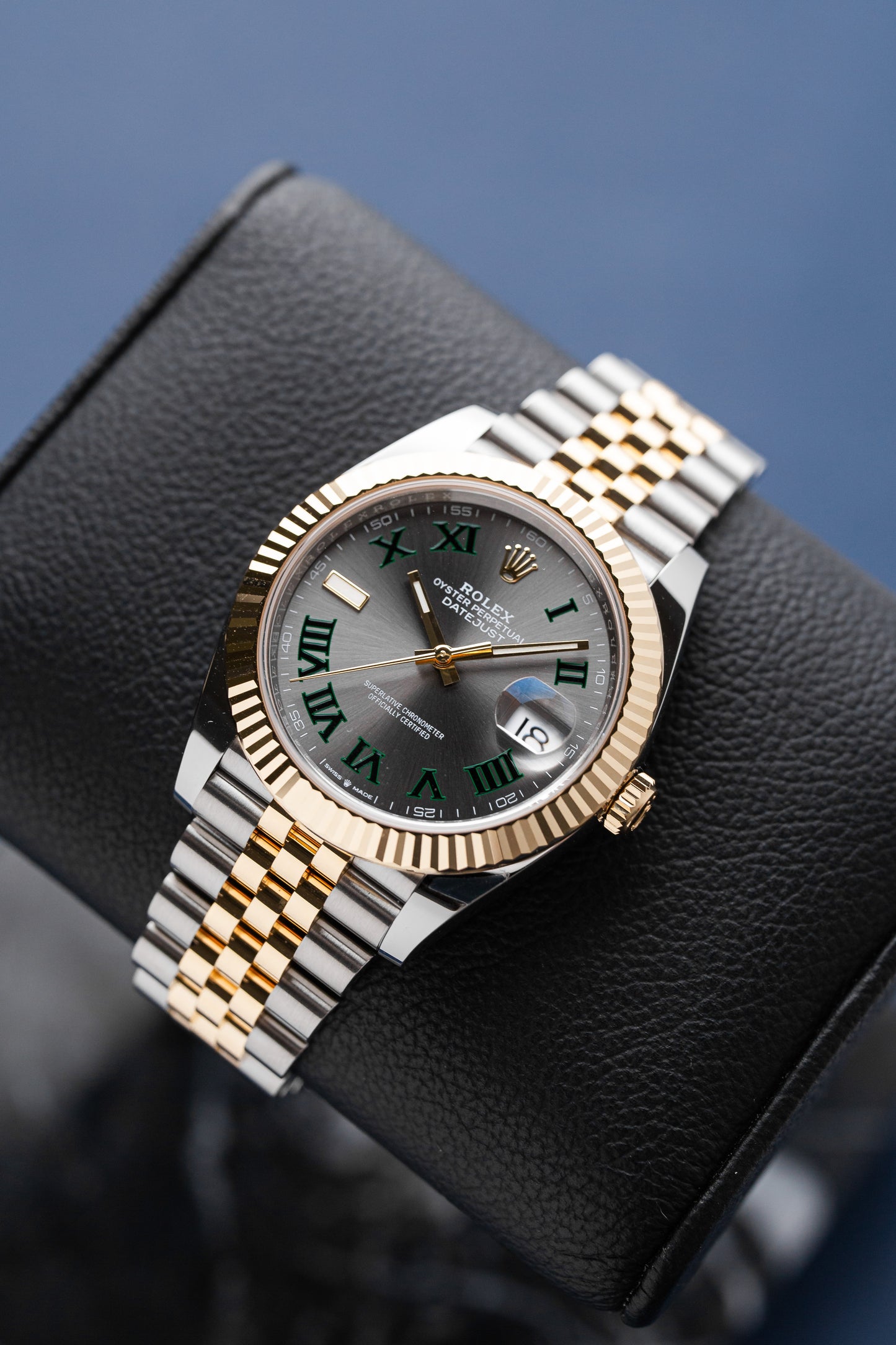 ROLEX DATEJUST 41 WIMBLEDON REF: 126333