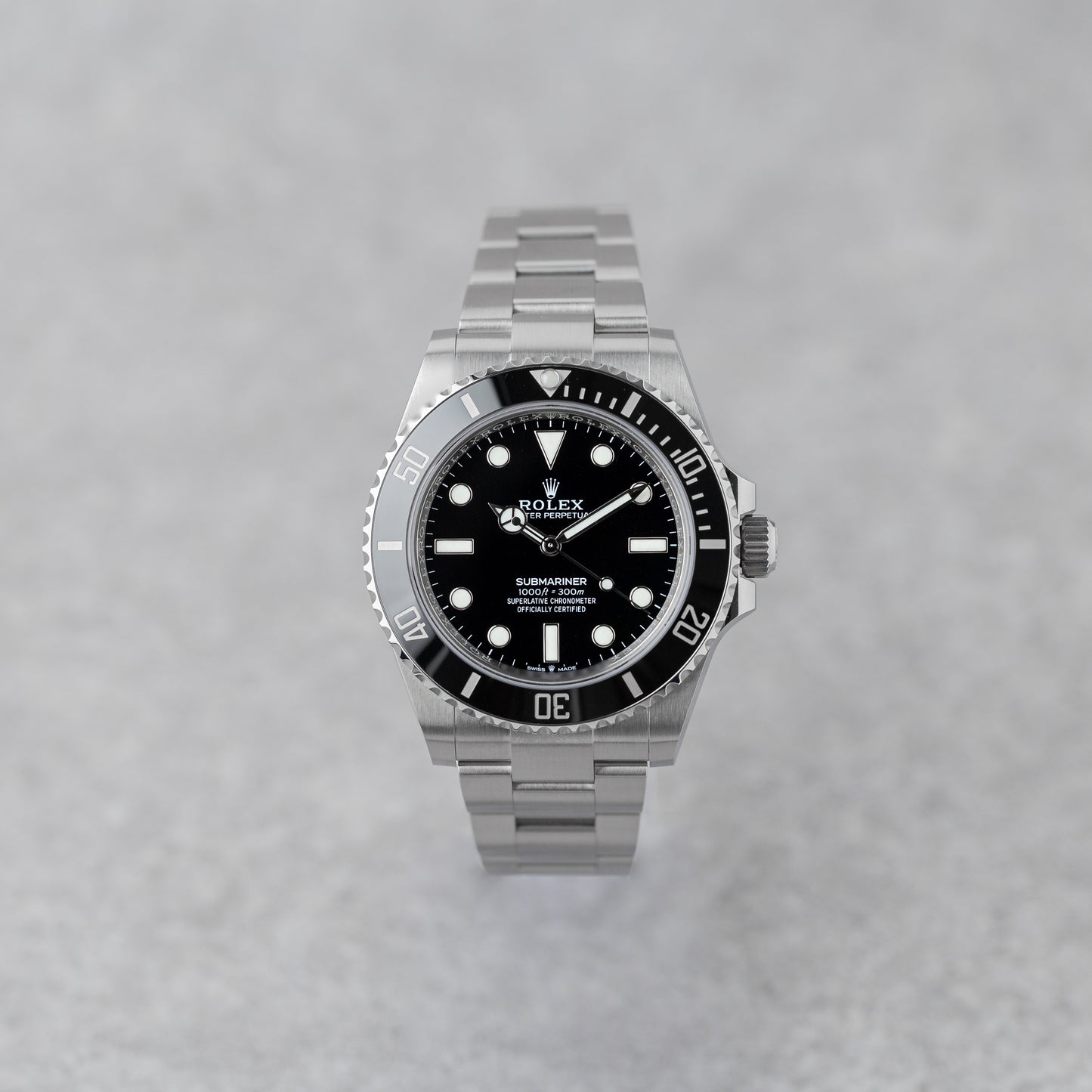 ROLEX SUBMARINER NO DATE REF: 124060