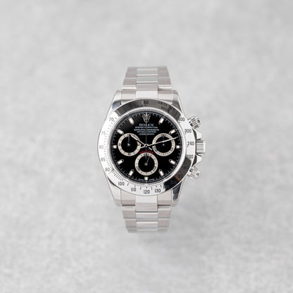 ROLEX DAYTONA "BLACK DIAL" REF: 116520 (NOS)