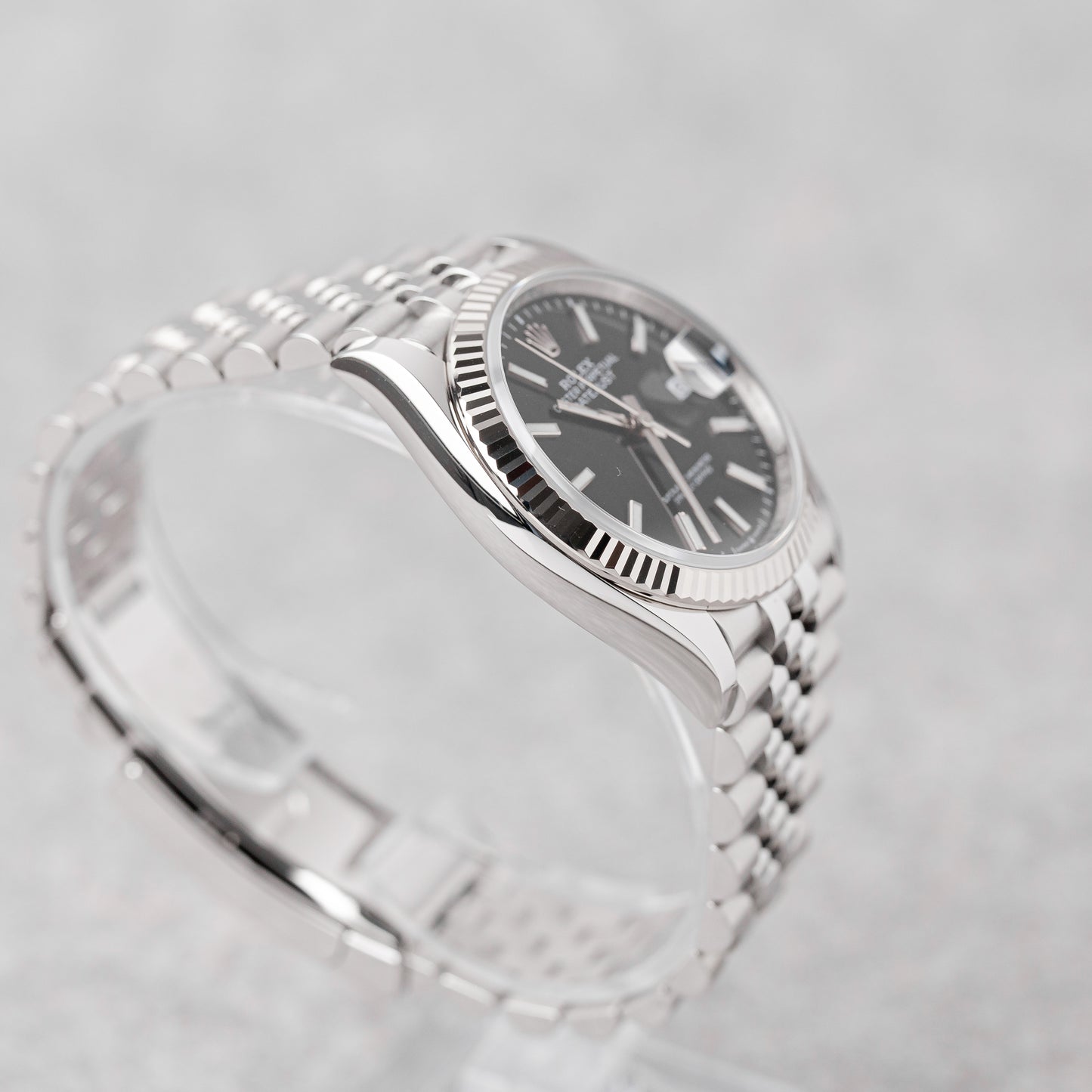 ROLEX DATEJUST 36 BLACK JUBILEE REF: 126234