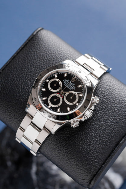 ROLEX DAYTONA "BLACK DIAL" REF: 116520 (NOS)