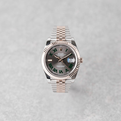 ROLEX DATEJUST 41 WIMBLEDON REF: 126331