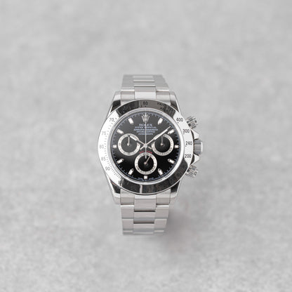 ROLEX DAYTONA "BLACK DIAL" REF: 116520 (2010)