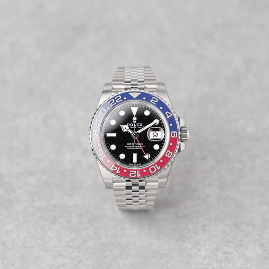 ROLEX GMT-MASTER II "PEPSI" MK1 REF: 126710BLRO (NOS)