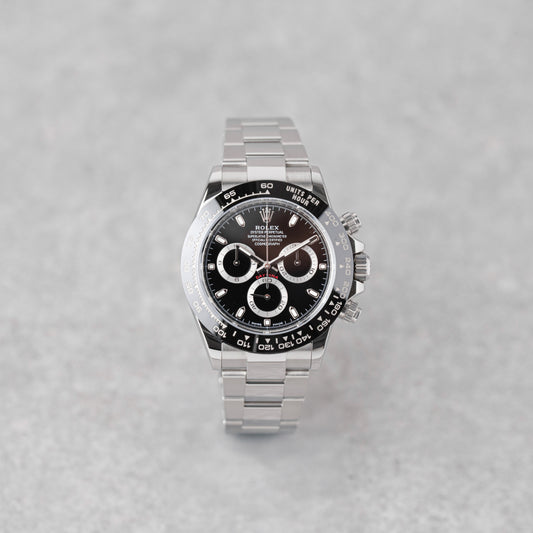 ROLEX DAYTONA "BLACK DIAL" REF: 116500LN