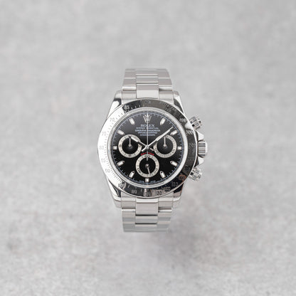 ROLEX DAYTONA "BLACK DIAL" REF: 116520 (2008)