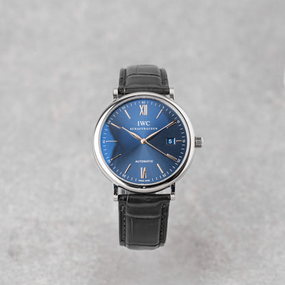 IWC PORTOFINO AUTOMATIC BLUE REF: IW356523