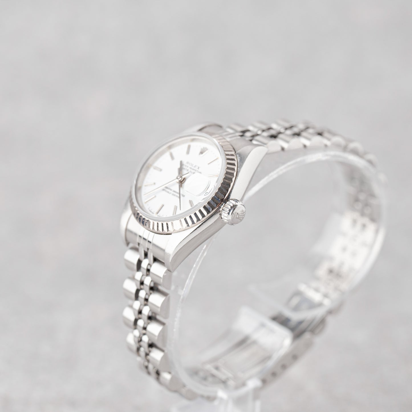 ROLEX LADY-DATEJUST 26 WHITE DIAL REF: 79174