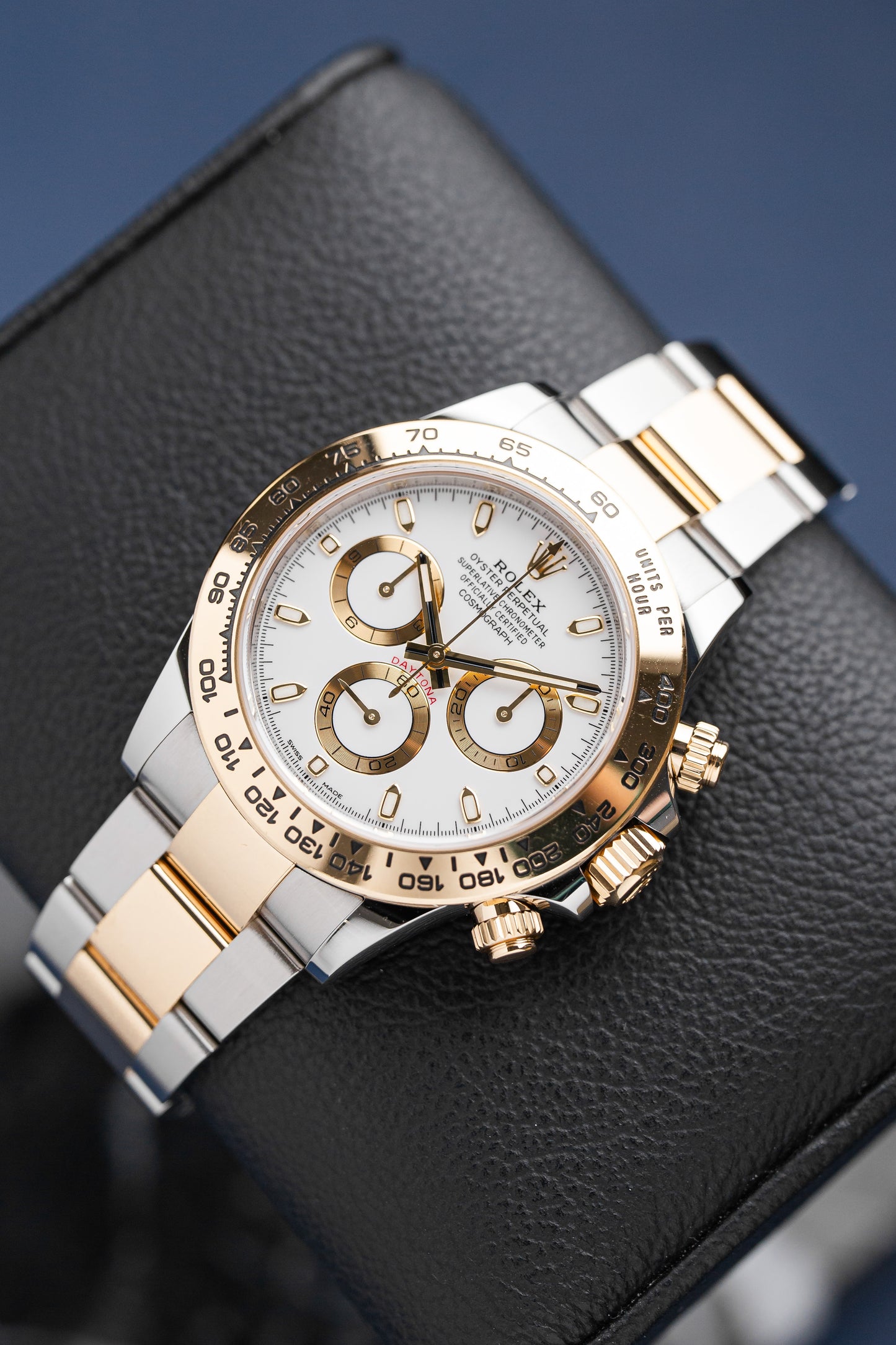 ROLEX DAYTONA STEEL/GOLD 'WHITE DIAL' REF: 116503