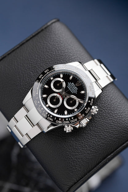 ROLEX DAYTONA "BLACK DIAL" REF: 116500LN (2022)