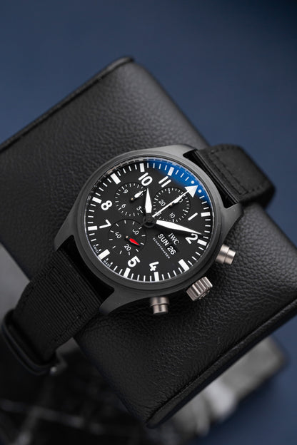 IWC PILOT CHRONOGRAPH TOP GUN REF: IW389101