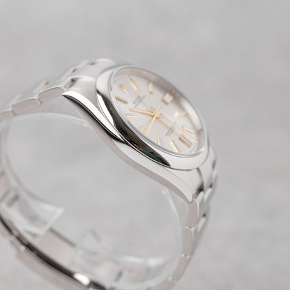 ROLEX OYSTER PERPETUAL 41 SILVER REF: 124300