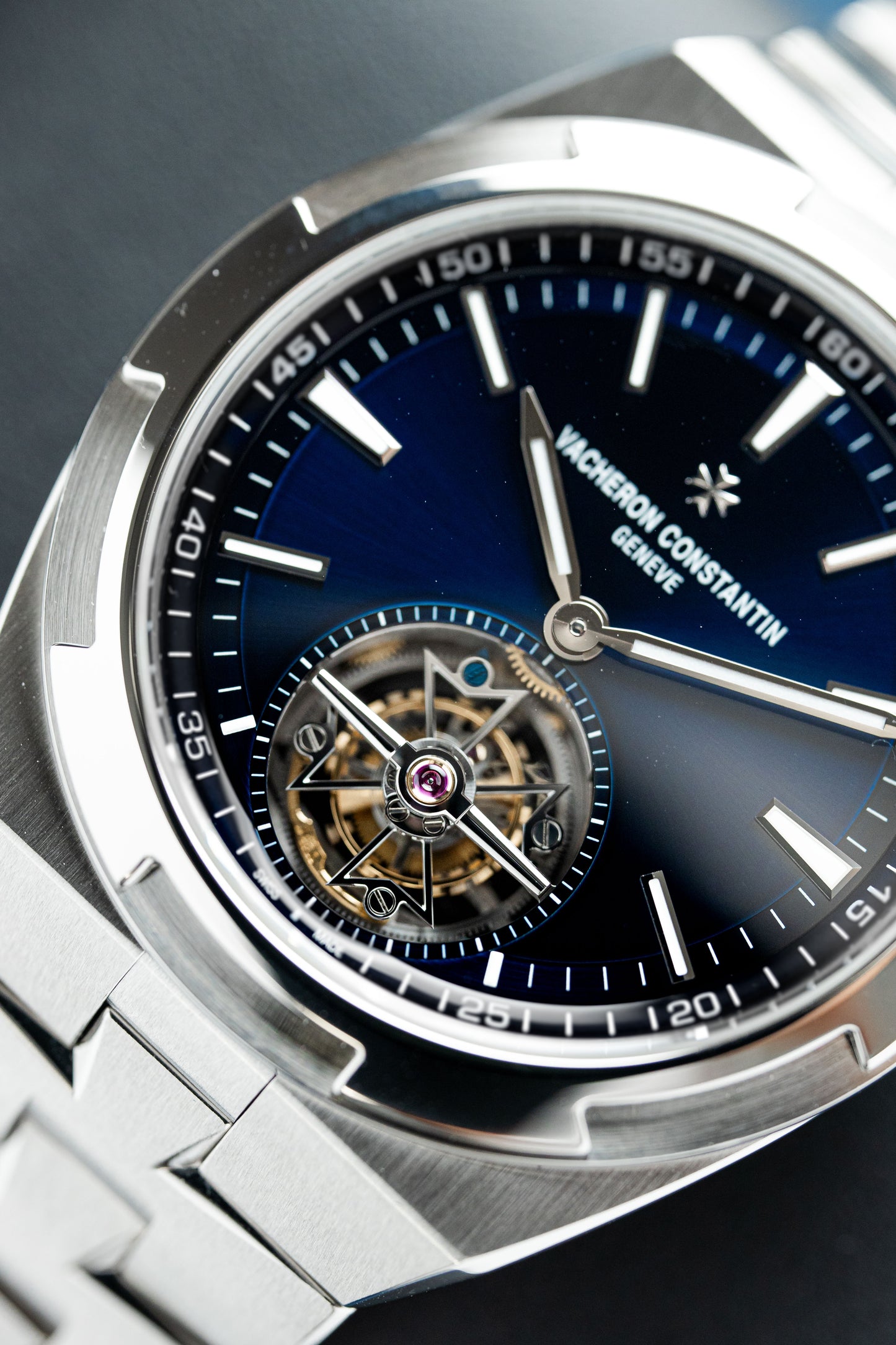 VACHERON CONSTANTIN OVERSEAS TOURBILLON REF: 6000V/110A-B544